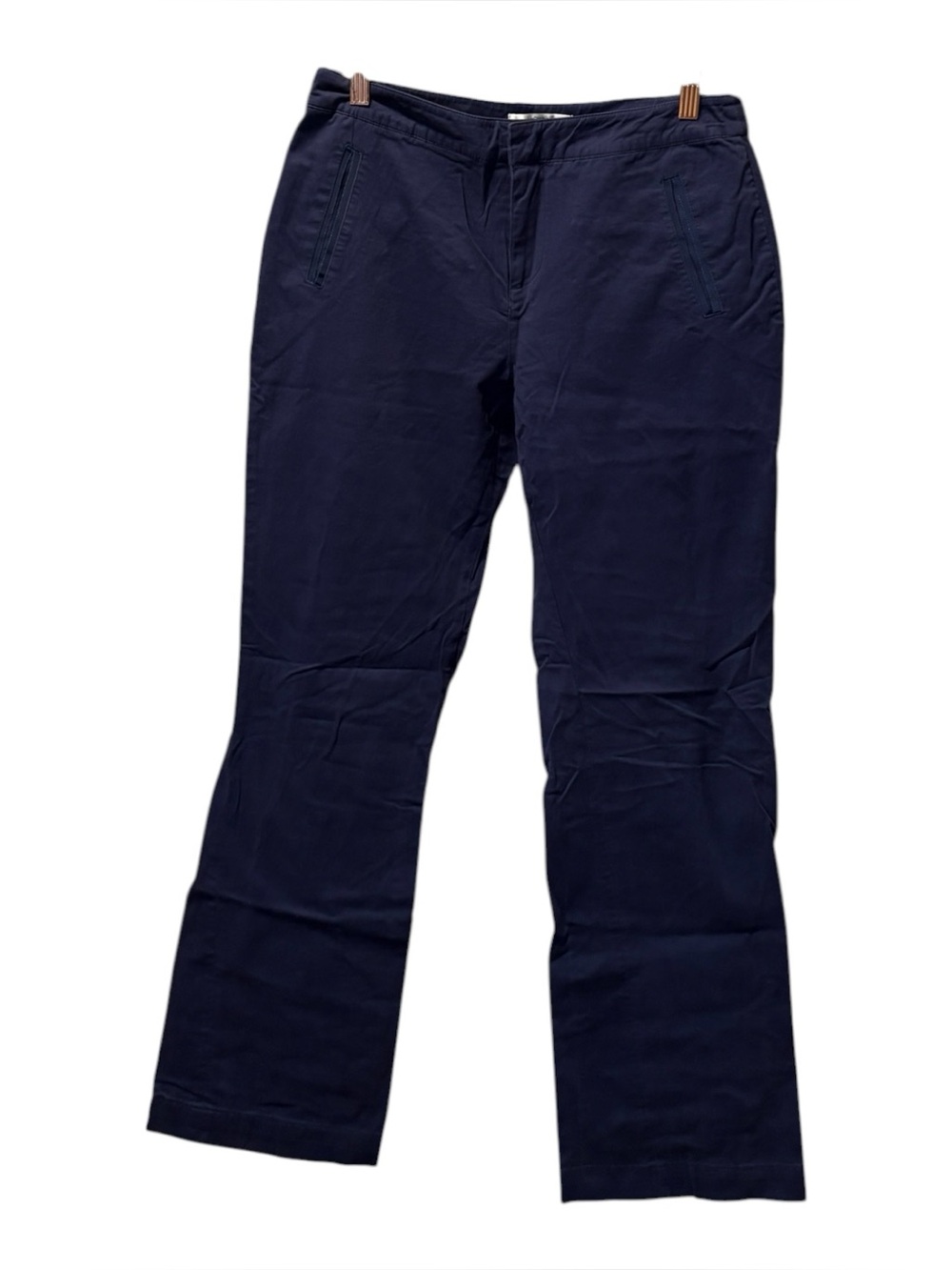 Liz Claiborne Navy Straight-Leg Pants